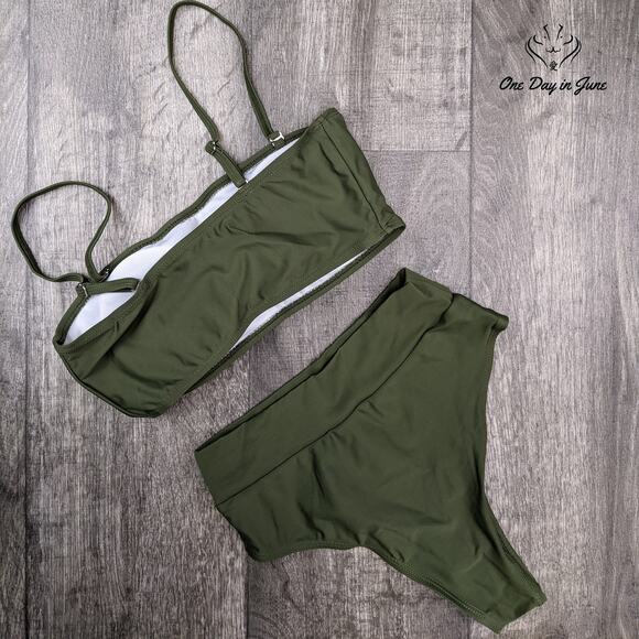 Pink Queen Cheeky High Waist Bikini Size S - Picture 3 of 3